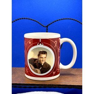 Vintage Signature Product Elvis Presley Christmas Coffee Mug Cup